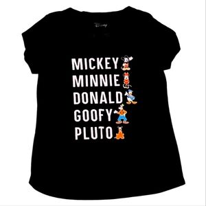 Disney's Mickey & Minnie Fab Five‎ List Graphic Tee